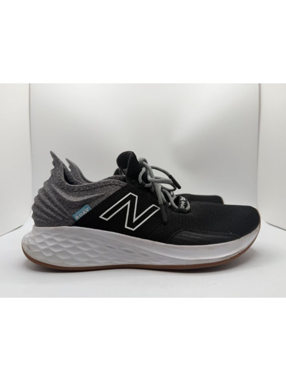 New Balance Fresh Foam Roav Sneakers Women Size 10 Black/Grey Low Top Lace Up - Picture 9 of 16